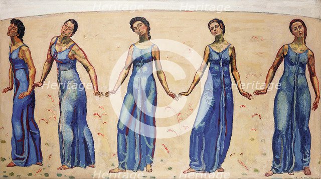 Look into the infinity, 1914-1916.