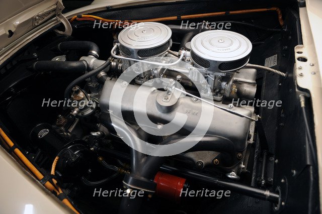 Siata Mille Miglia by Touring 1952. Artist: Simon Clay.