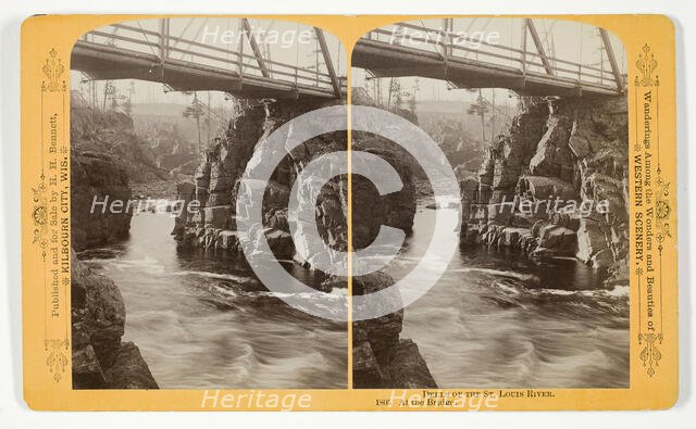 At the Bridge, 1889. Creator: Henry Hamilton Bennett.