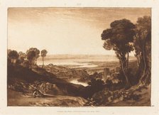 Junction of Severn and Wye, published 1811. Creator: JMW Turner.