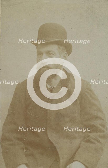 Crespin. Joseph. 40 ans, né à Roquesteron (Alpes-Maritimes). Employé de banque. 25/3/93., 1893. Creator: Alphonse Bertillon.