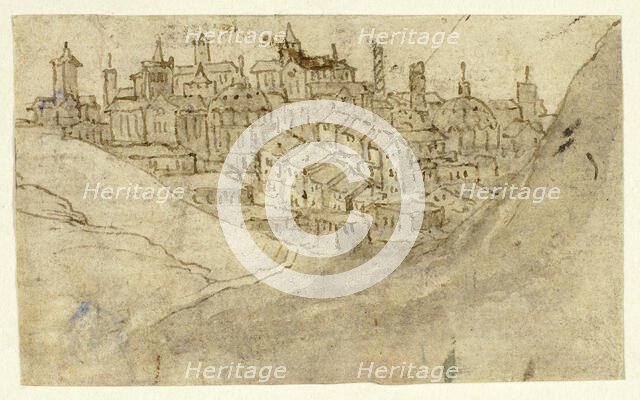 View of Hill Town, n.d. Creator: Unknown.