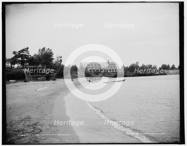 The Club, Pointe aux Barques, between 1890 and 1901. Creator: Unknown.