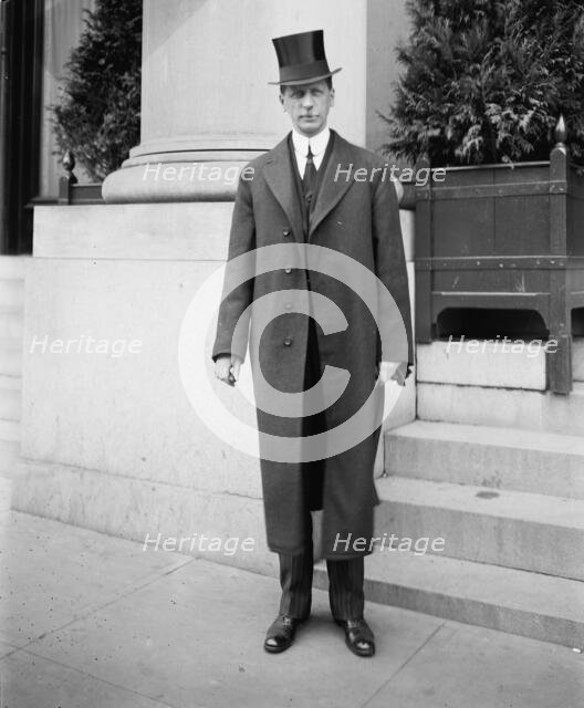 Phillips Lee Goldsborough, Governor of Maryland, 1912. Creator: Harris & Ewing.
