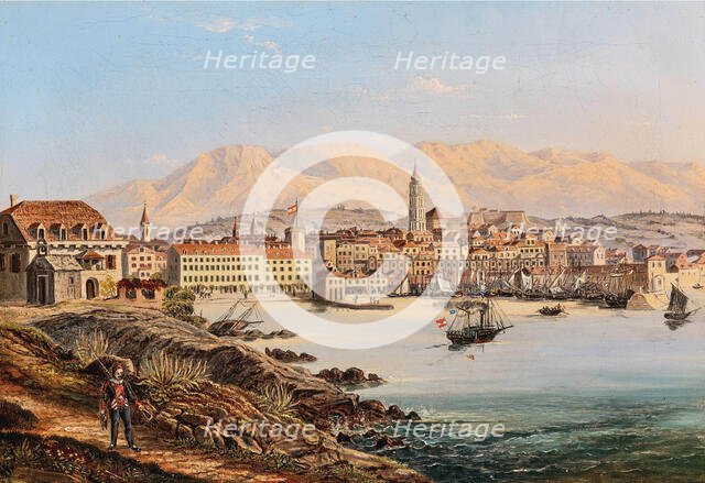 View of Split, 19th century. Creator: Unknown artist.