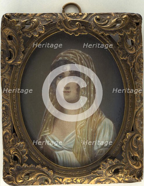 Portrait of a lady, c1870s. Creator: Unknown.