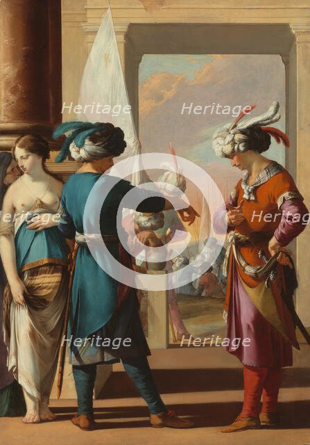 Panthea, Cyrus, and Araspas, 1631/34. Creator: Laurent de la Hyre.