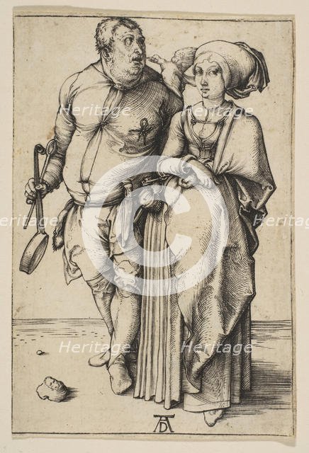 The Cook and His Wife, ca. 1496. Creator: Albrecht Durer.