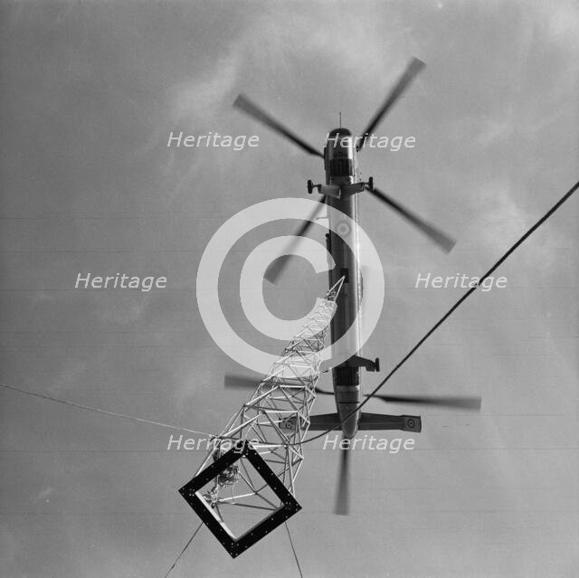 Coventry Cathedral, Priory Street, Coventry, 26/04/1962. Creator: John Laing plc.