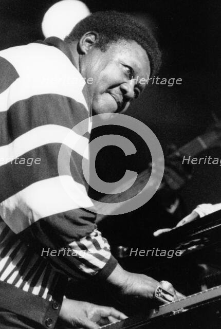 Fats Domino, Jazz Mecca, Maastricht, Belgium, 1992. Creator: Brian Foskett.