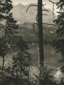 'Eibsee, Zugspitze', 1931. Artist: Kurt Hielscher.