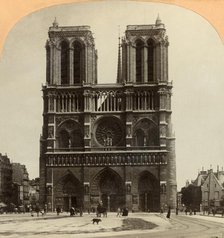 'Notre Dame, Paris, France', 1897. Creator: Keystone View Company.