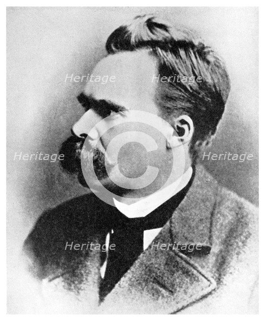'Superman': Friedrich Nietzsche, German philosopher, 19th century (1956). Artist: Unknown