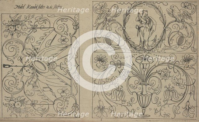 New Modelbüch (Page 18r), 1615. Creator: Andreas Bretschneider.