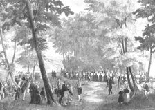 'Victoria's Visit to Louis Philippe in 1843: Fete Champetre...in the Forest of Eu', (1901).  Creator: Unknown.