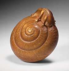 Snail, Late 18th-early 19th century. Creators: Unknown, Seiyodo Tomiharu.