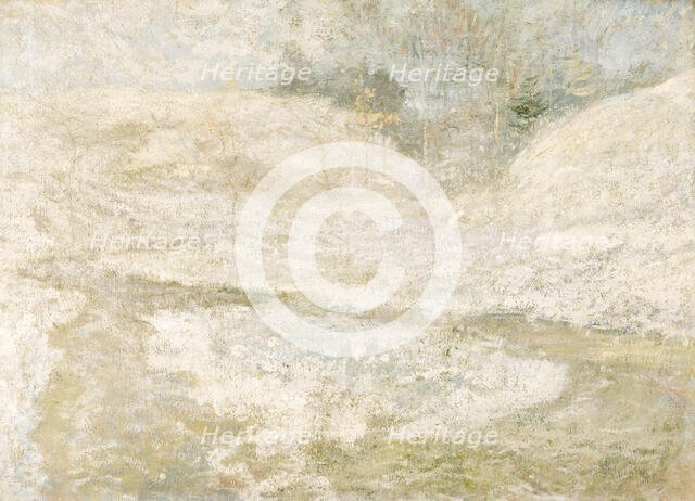 The Brook, Greenwich, Connecticut, ca. 1890-1900. Creator: John Henry Twachtman.