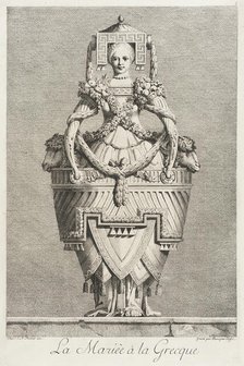 La Mariée à la Grecque, 1771. Creator: Bossi.