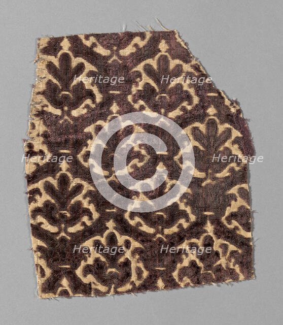 Velvet, Italy, 1600/50. Creator: Unknown.