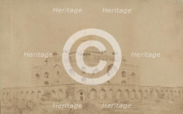 Humayun's Tomb, Delhi, 1850s. Creator: Captain R. B. Hill.