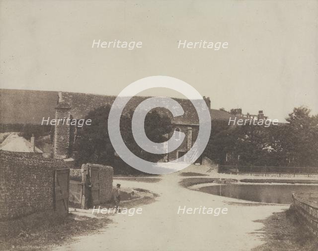A Priory, Lyminge, 1853. Creator: George B. Shepherd (British).