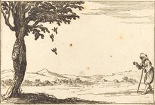 The Crow and her Young, 1628. Creator: Jacques Callot.