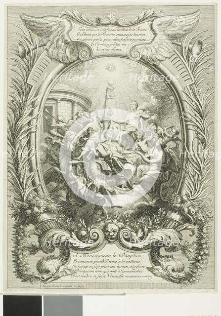 Allegory of the Glory of the Dauphin, 1680. Creator: Antoine Coypel.