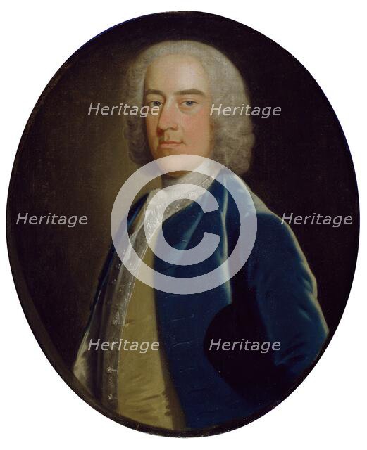 Portrait of Sir Lister Holte (1720-70), 5th Baronet, 1750-1770. Creator: Unknown.