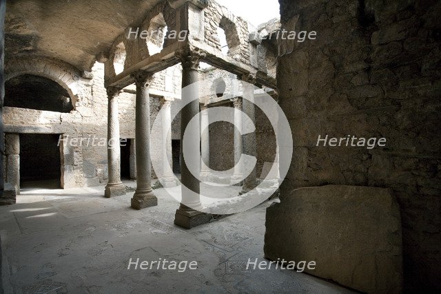 The House of the Hunting Scene, Bulla Regia, Tunisia. Artist: Samuel Magal