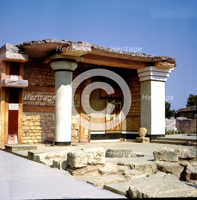 Palace of Knossos. Processions Corridor.