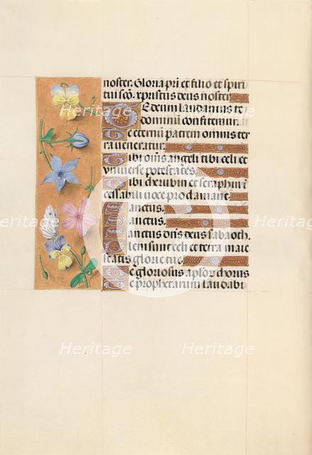 Hours of Queen Isabella the Catholic, Queen of Spain: Fol. 112v, c. 1500. Creator: Master of the First Prayerbook of Maximillian (Flemish, c. 1444-1519); Associates, and.