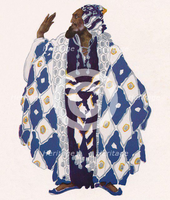'Un Notable Mespotamien', 1922, (1923). Artist: Leon Bakst.