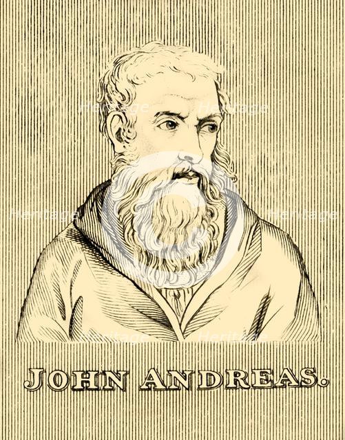 'John Andreas',  (died 1348), 1830. Creator: Unknown.
