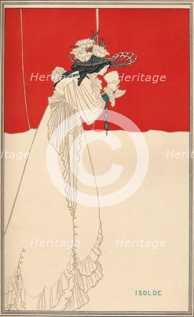 'Isolde', c1895, (1896). Artist: Aubrey Beardsley.