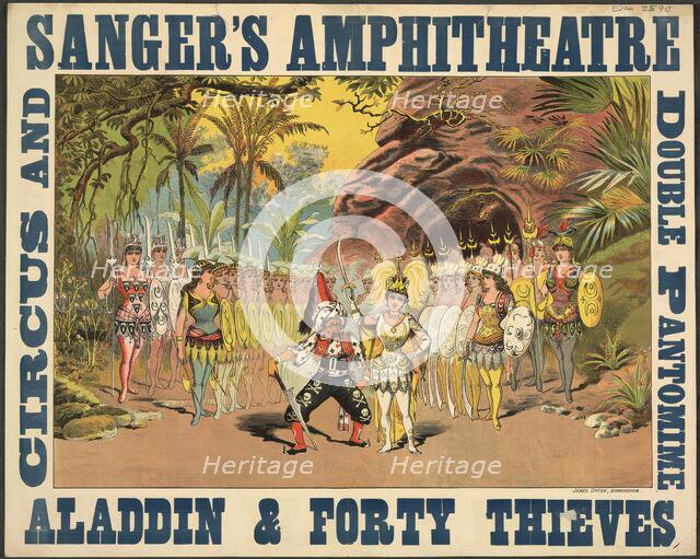 Sangers amphitheatre, 1886.  Creator: Unknown.