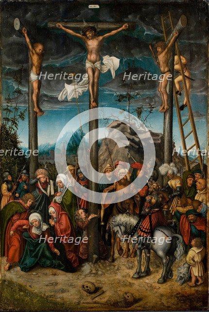 The Crucifixion, 1506-1520. Artist: Cranach, Lucas, the Elder (1472-1553)