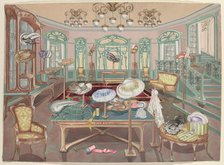 Millinery Shop, 1905, 1935/1942. Creator: Perkins Harnly.