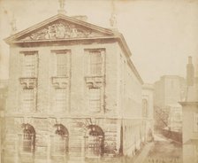 Part of Queens College, Oxford, September 4, 1843. Creator: William Henry Fox Talbot.