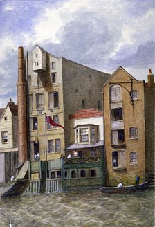 Anchor and Hope Inn, New Crane Stairs, Shadwell, London, c1870. Artist: JT Wilson