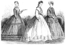 Paris fashions for August, 1864. Creator: Unknown.