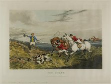 The Death, from Fox Hunting, 1828. Creator: Charles Bentley.