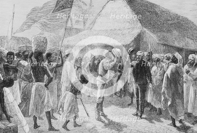 Doctor Livingstone I presume?, 1871. Artist: Unknown