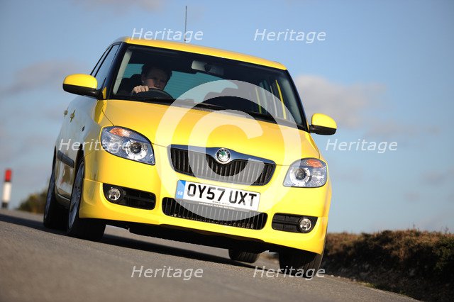 SKODA Fabia 2007. Artist: Simon Clay.
