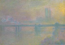 Charing Cross Bridge, London, 1901. Creator: Claude Monet.