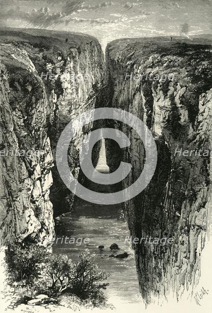 'The Huntsman's Leap', c1870.