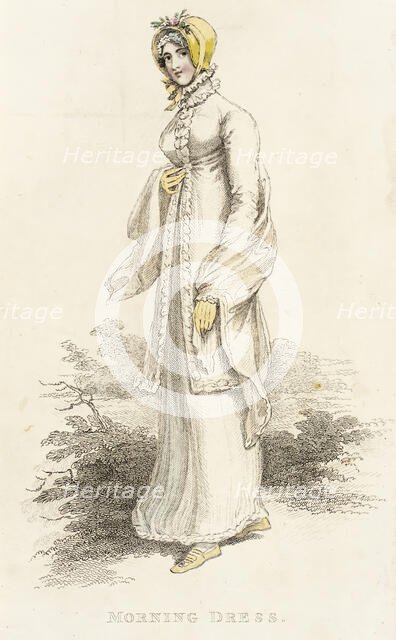 Fashion Plate (Morning Dress), 1812. Creator: Unknown.