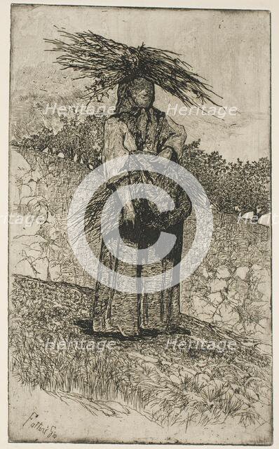 Boscaiola, n.d. Creator: Giovanni Fattori.