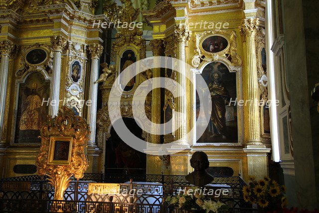 Interior, Peter and Paul Cathedral, St Petersburg, Russia, 2011. Artist: Sheldon Marshall
