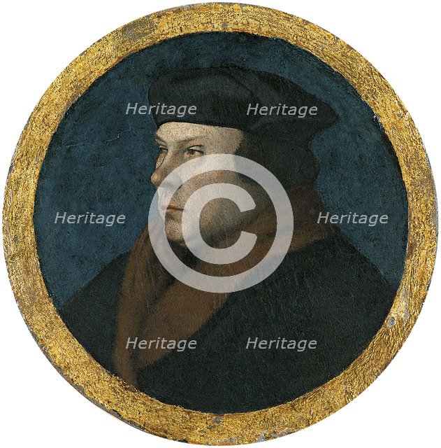 Portrait of Thomas Cromwell. Artist: Holbein, Hans, the Younger (1497-1543)