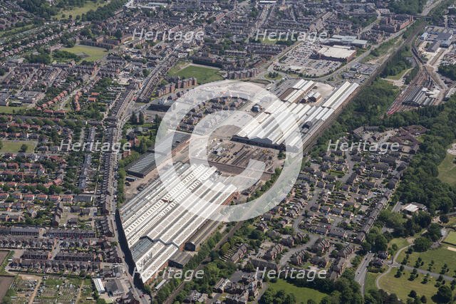 Crewe Railway Works, Cheshire East, 2017. Creator: Damian Grady.
